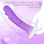 Beginner Anal Plug for Comfortable Long-Term Wear - Soft Liquid Silicone Dildo Trainer