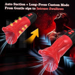Male Masturbator Adult Sex Toys For Men - Squeezable Soft Sleeve Automatic Sucking Vibrating Blowjob Sex Machine, Penis Vibrator Stroker Trainer, Mens Penis Pump Sucker Sex Toy Pocket Pussy For Men
