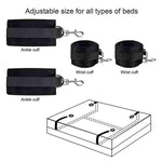 Bed Bondaged Restraints Kit For Couples King Bed Sex Ties For Ankles And Wrists Rope Adult Play Bdsm Sex Resistance Bands Bed Queen Hand Cuffs For Adults Bedroom Fuzzy Couples Sexy Gift Sets Sweater