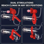 Rose Penis Ring Sex Toy For Man Pleasure Penis Ring Vibrator Couples Adult Sex Toys For Men Women, 10 Vibrations Male Couple Sex Toy Clitoris Vibrator, Cock Rings Vibrators For Men