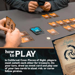 Cutthroat Cove: Pieces Of Eight – Fast-Paced Pirate-Themed Card Game For 2–4 Players