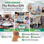 Farting Frenchies Card Game – Fun Family Card Games For Adults & Kids Ages 7+, French Bulldog Gifts Strategy Game | Simple Setup Party Games, 20-Min Playtime, 2-4 Players| Best Christmas Games Gift