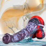 Squirting Horse Dildo Soft Safe Silicone Realistic Ejaculating Dildo Strong Suction Cup 9.8 Inch Thick Animal Dildos Xl Fake Penis Large Butt Plug Adult Toy For Women Gay Couples Man Anal Play