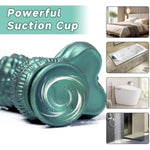 Fantasy Dildo With Suction Cup - Waterproof Realistic Dildo For Men And Women, Perkin Silicone, Mechanical Details And Stimulating Texture, Unisex Sex Toys For G- Spot Stimulation (D222-Xl)