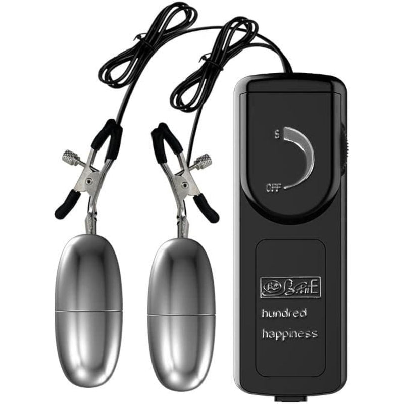 Vibrating Power Bullet Nipple Clamps