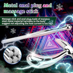 Metal Urethral Plug for Male Anal Training and Massage