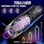 Automatic Male Masturbator Sex Toys For Men - Thrusting Machine Device Suction Blowjob Pocket Masturbator Electric