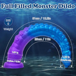 Monster Dildo Tentacle Dildo - Anal Dildo12.2 Realistic Fantasy Dildo With Strong Suction Cup, Anal Sex Toys Long Huge Silicone Dildo Anal Toy For G Spot & P Spot Stimulation Adult Sex Toys & Games