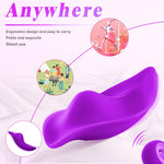Remote-Controlled Wearable Panty Vibrator – Discreet Clitoral Stimulator with 12 Modes