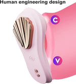 Dual-Motor Wearable Vibrator for Women – App-Controlled, Magnetic, Clit Stimulator