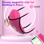 Wearable Vibrator with App & Remote, 10 Vibration Modes, Clitoral Stimulator