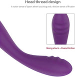 G-Spot Vibrator with 10 Modes, Finger Bullet for Clitoral, Anal & Nipple Stimulation