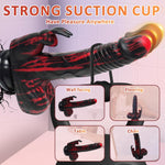 Remote-Control Thrusting Dildo Vibrator – 8.26" Dual Motor for G-Spot & Clit Play