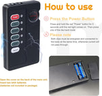 Adjustable Electric Shock Nipple Clamps with Chain for Intense Pleasure, Black