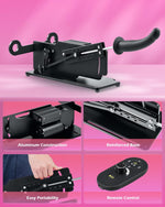 Adjustable Automatic Thrusting Machine with Realistic Dildo for Men & Couples