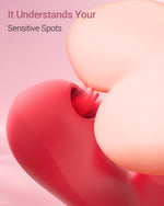 Spiral Thrusting Rabbit Vibrator – Clitoral & G-Spot Stimulator with 12 Modes