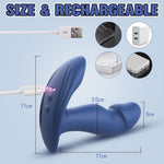 Wiggling & Vibrating Prostate Massager – App-Controlled Anal Plug for Men & Women