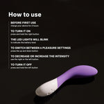 G Spot Vibrator – Curved Design with 6 Intensity Modes for Discreet Pleasure