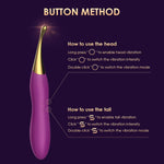 High-Frequency Clitoral & G-Spot Vibrator – Dual-Head Silicone Massager for Women