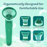Clitoral & Nipple Suction Vibrator – 10 Licking Modes & 2 Suction Levels for Pleasure