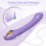 G-Spot Vibrator – Curved Silicone Stimulator with 10 Powerful Vibration Modes