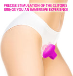 Rechargeable Mini Finger Vibrator & Facial Massager – 10 Modes for Relaxation & Care