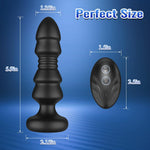 Remote Control Thrusting Anal Plug – Vibrating Prostate Massager for Men & Women