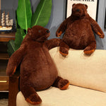 23.6In Dark Brown Teddy Bear Plush Toy Simulation Djungelskog Teddy Bear Stuffed Animal Doll Home Decor Gift For Kids And Friends (23.6Inch/60Cm)