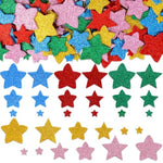Colorful Glitter Star Stickers, 300Pcs, Star Shape Sticker, Treasure Cove