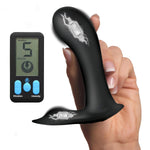 Electric Shock Panty Vibe Sex Toys For Women G Spot Clitoris Men Prostate Massager Anal Safe E-Stim Stimulator Perineum Vibrating Butt Plug Electroshock Vibrator Electroplay Shocking