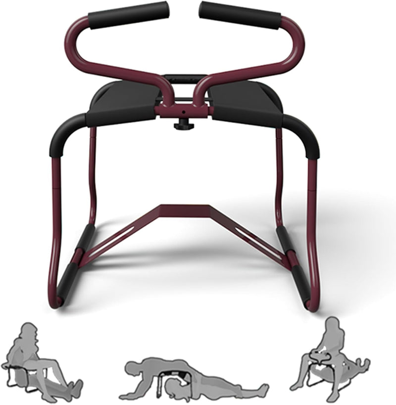 Adjustable Intimacy Support Chair ā Versatile Positioning Stool for Couples