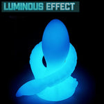 Monster Small Knot Long Tentacle Dildo Butt Plug Silicone Double Ended Octopus Fantasy Dildo With Suction Cup Light Up Anal Plug Ease Trainer Gay Adult Sex Toys & Games For Women10.2'' (S)