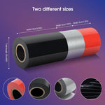 BDSM Bondage Restraint Tape Set – Reusable PVC Electrostatic Binding Tape, 82ft (3 Rolls)