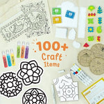 Discover Traditional Indian Art Forms with 20+ Mess-Free Art Projects for Kids