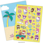 Hello Kitty Party Pack - 5 Coloring Books, Crayons, and Over 50 Hello Kitty Stickers
