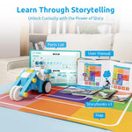 C3 Pro 12-In-1 Remote Control & Coding Robot Kit For Kids 4+, Advanced Smart Panel & Cards Programming, Educational Stem Toy, Block Building Set With Controller & Motor For Kids 4-6, 5-7