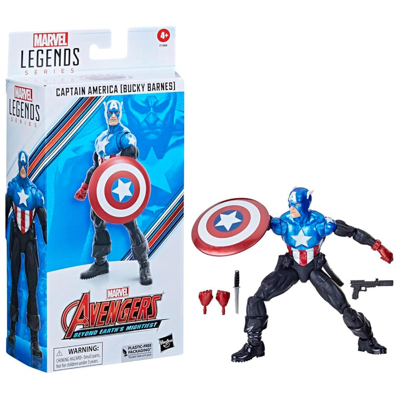 Beyond Earth'S Mightiest Marvel Legends Captain America Action Figure [Buck