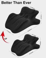 27° Memory Foam Wedge Sex Pillow for Couples, Ergonomic Positioning Support