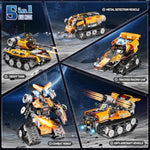 Stem Building Toys For Kids 6-12, 5In1 Remote & App Controlled Stem Robot Car Tank Building Kit, 600 Pcs Diy Educational Building Blocks Set For Kids Science Learning, Boys Girls Birthday Gifts Ideas