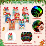 24 Pack Christmas Scratch Art Crafts Party Favors for Kids