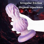 Devil'S Hand - 3 Sizes Anal Plug Huge Butt Plug Big Anal Dildo Thick Ass Plug With Suction Cup, Monster Fantasy Dildo With Rich Texture And 2 Big Knots, Anal Toys For Beginners Men And Women (Large)