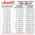 2.00" X 9" Penis Pump Vacuum Cylinder, Seamless Untapered Clear Acrylic Adult Toy With Measurement Marks And Locking Fitting