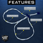 Professional-Grade Disposable Nylon Handcuffs – 10-Pack Quick Restraint Cuffs