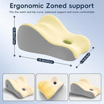 Natural Latex Wedge Support Pillow for Couples and Home Comfort