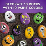 National Geographic Creepy Creatures River Rock Painting Halloween Craft Kit for Kids