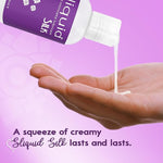 Silk Hybrid Lubricant β Long-Lasting Silicone & Water-Based Blend, Hypoallergenic, 4.2 oz