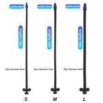 Silicone Urethral Sounds Sex Toys 10 Inch Male Masturbation Rod Penis Prostate Masturbation Urinary Dilator With Plug Bladder Stimulation For Men (M,Black)