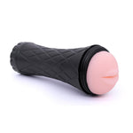 Quickies Male Masturbator - Swallow It - Realistic Oral Texture, Ribbed Tunnel, Waterproof Stroker, Easy To Clean, Double-Ended Design