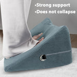 Triangle Sex Pillow with Handcuffs – Versatile Support Cushion for Couples & Intimacy