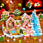 48Pcs Christmas Magnetic Blocks Toys For Kids, Holiday Magnet Toys With Metal Box, Science Learning Toys,Magnetic Cubes Building Blocks Travel Toys For New Year